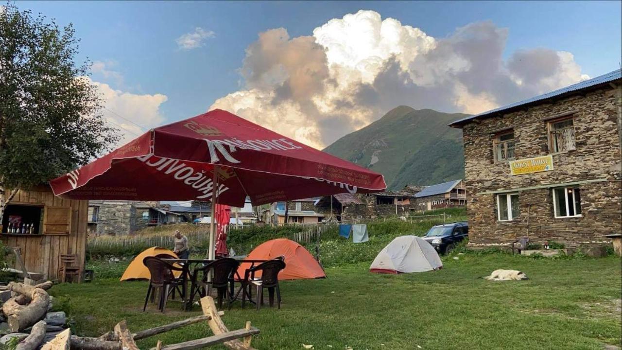 Chvibiani Guesthouse & Bar Uschguli Exterior foto